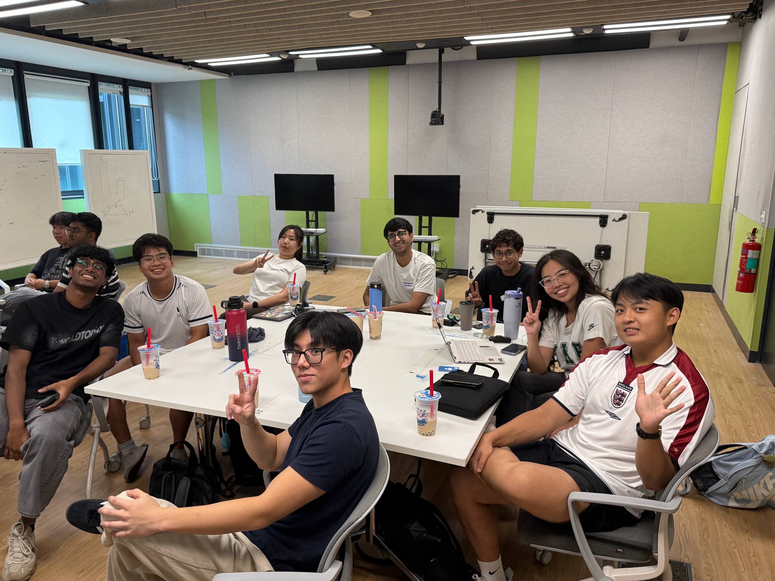 Lodgers at an AI Lodge event