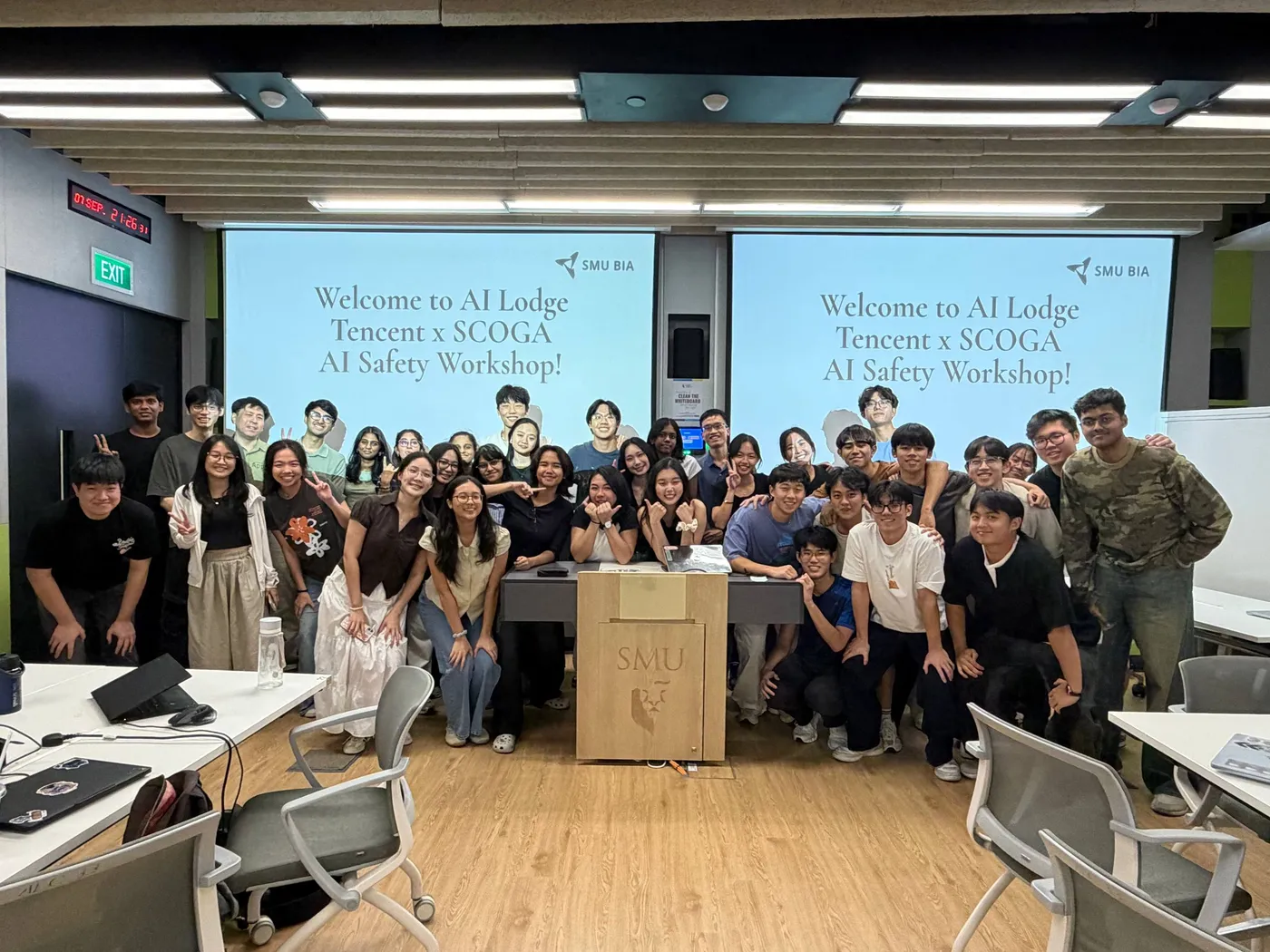 AI Lodge lodgers and captains together at the Tencent × SCOGA AI Safety Workshop